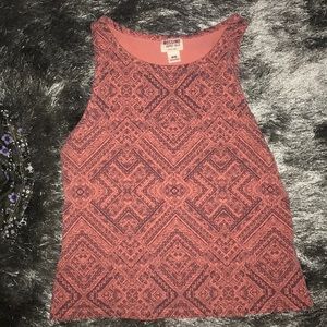 aztec printed top